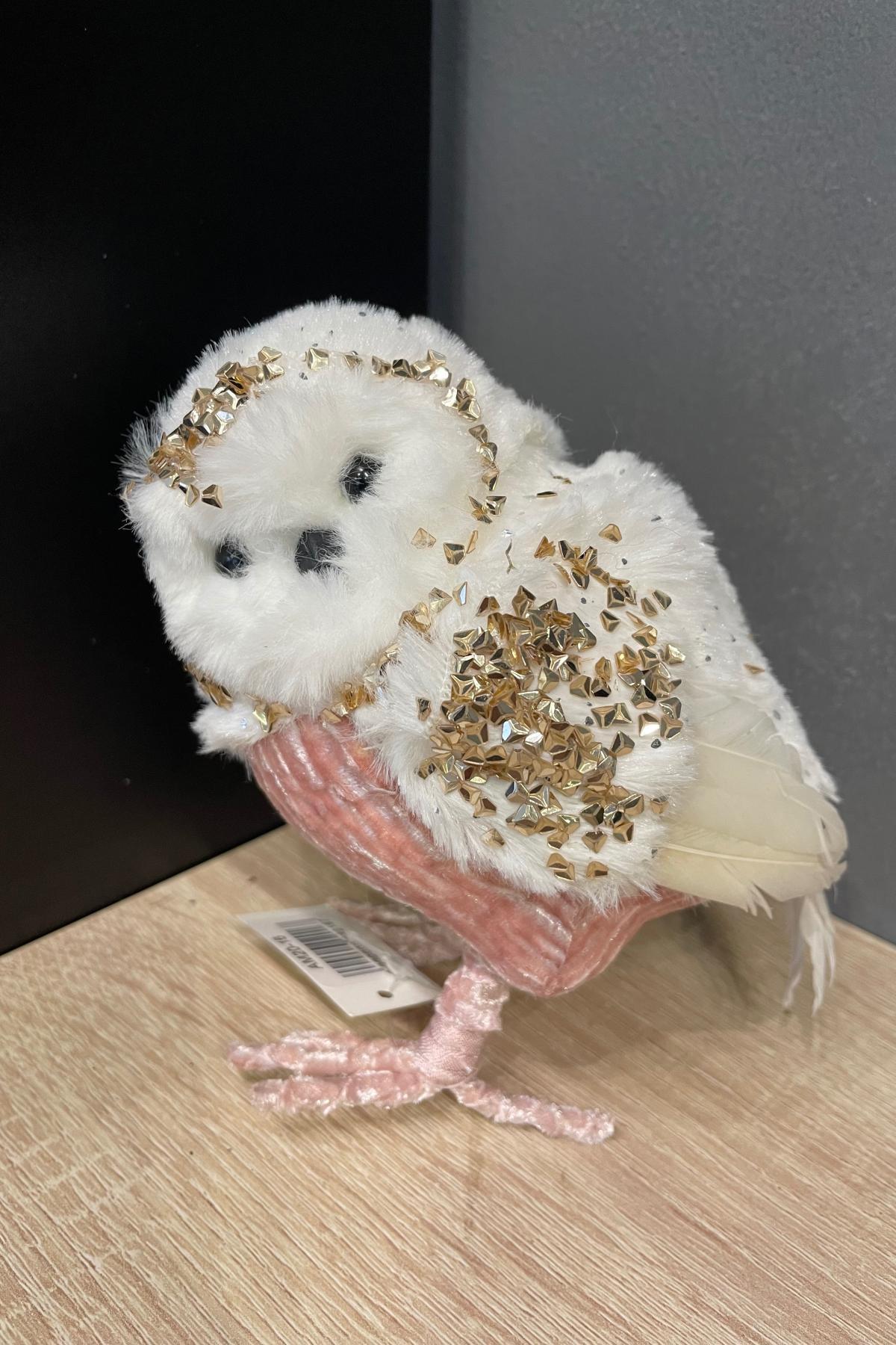 Розовая сова